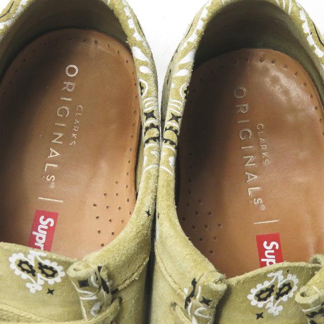 シュプリーム クラークス Supreme x Clarks 19SS 別注 Bandana