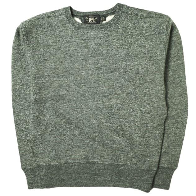 RRL ダブルアールエル DOUBLE V SWEAT SHIRTS - SALT＆PEPPER 両V