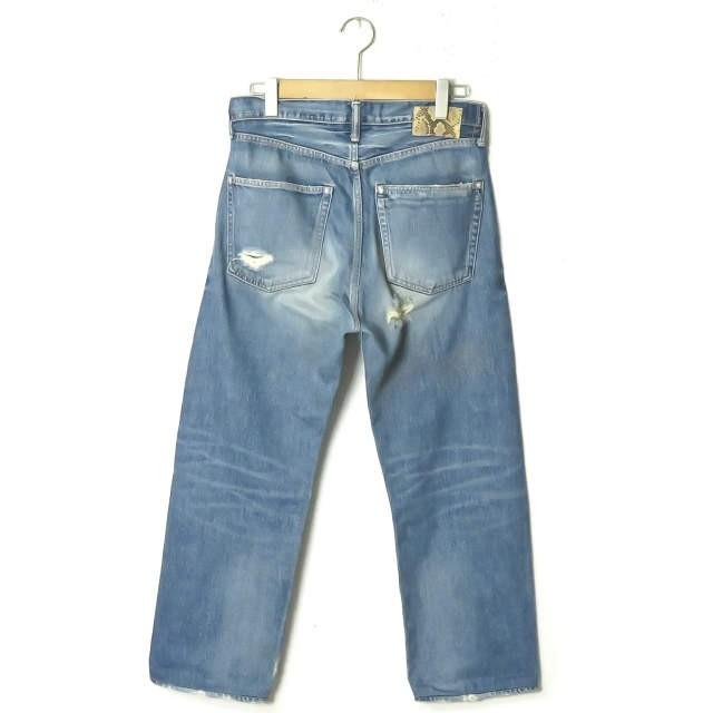 ビズビム visvim 日本製 FLUXUS serge de Nimes(DENIM) パイソンパッチ