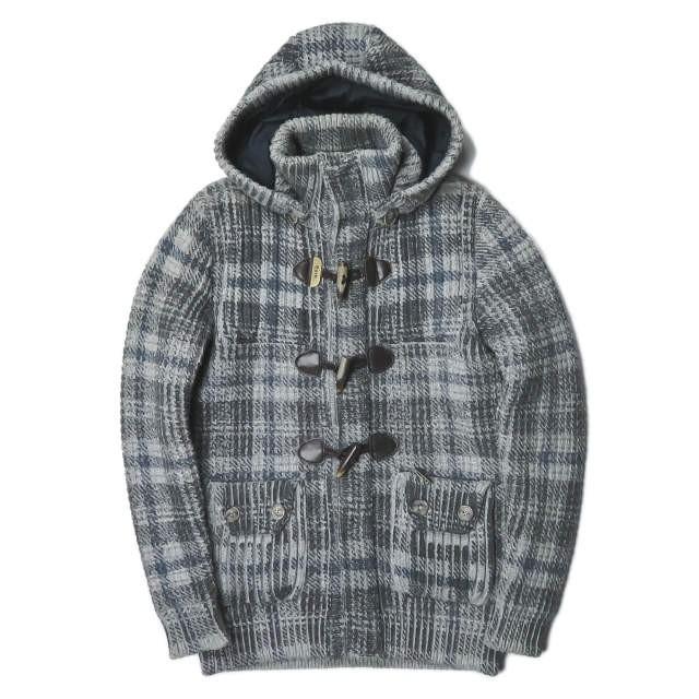 バーク BARK イタリア製 ニットダッフルコート 001316178-0006 XS