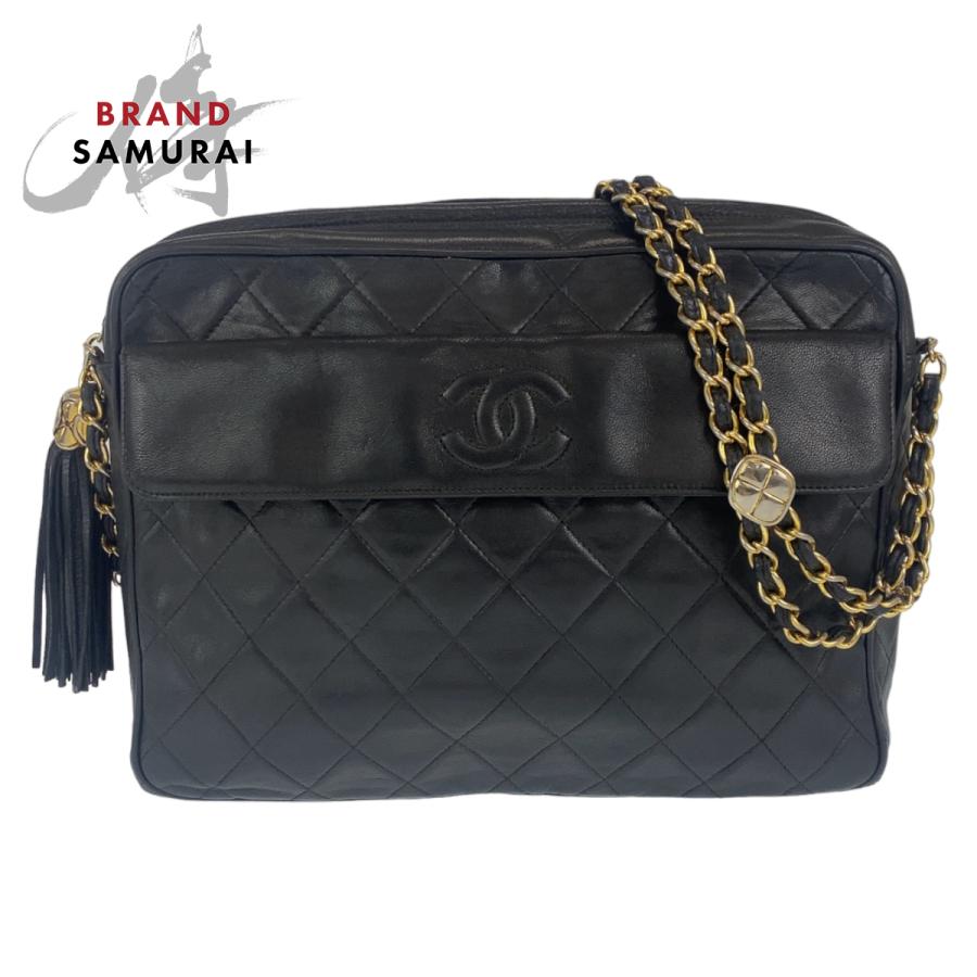 CHANEL（シャネル） ヴィンテージ マトラッセ ココマーク フリンジ