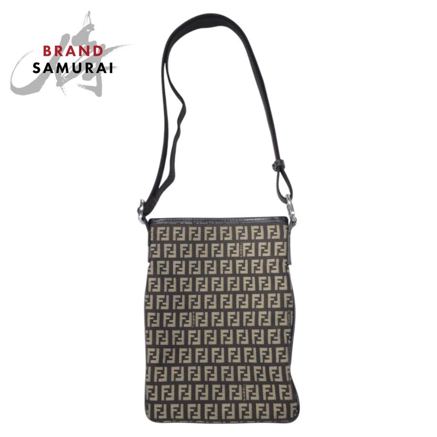 FENDI（フェンディ） 美品 ヴィンテージ ズッキーノ ブラウン