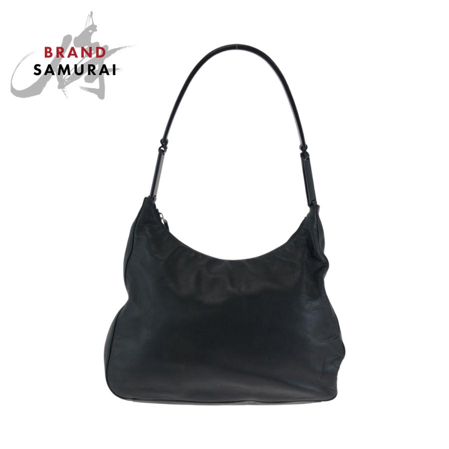 PRADA（プラダ） プラスチックハンドル ロゴ ブラック 黒 プラスチック