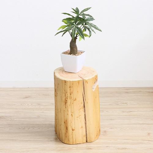 スツール 無垢材 丸太 ウッドスツール 木製スツール 丸椅子 チェア