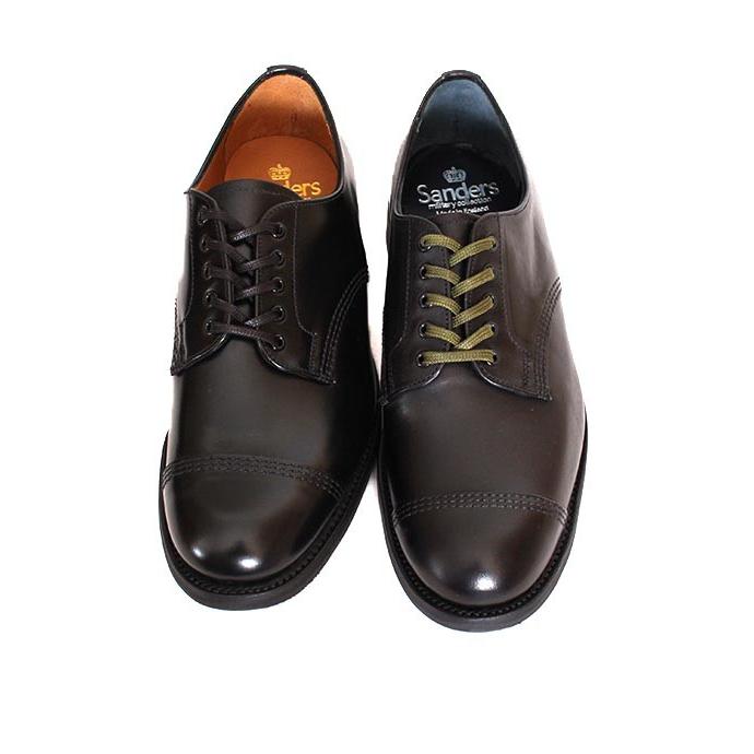 SANDERS（サンダース） 別注仕様 1128 ブラック ミリタリー ダービー