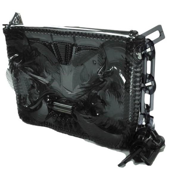 Mame Kurogouchi マメクロゴウチ Vinyl Chloride Long Chain Bag 塩ビ