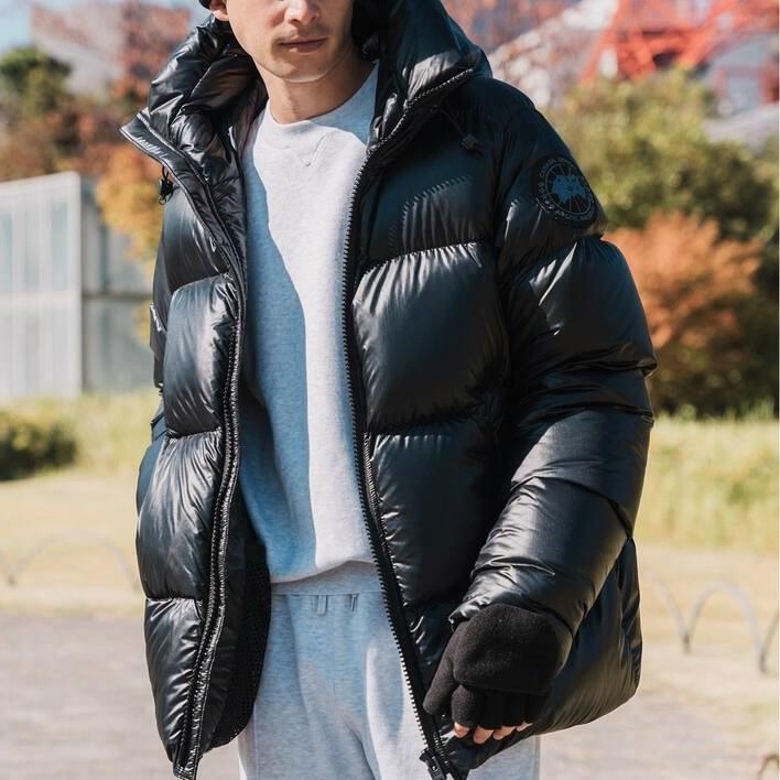 新品 CANADA GOOSE カナダグース Crofton Puffer Black Label クロフト