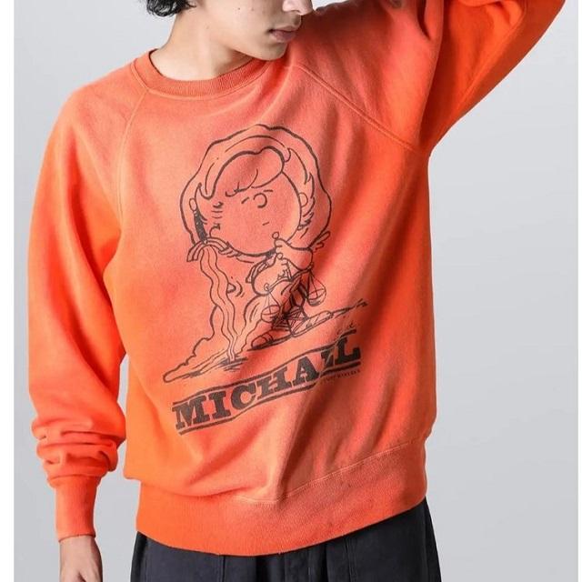 新品 SAINT MICHAEL セントマイケル 23AW 日本製 CRW N SWT / クルー