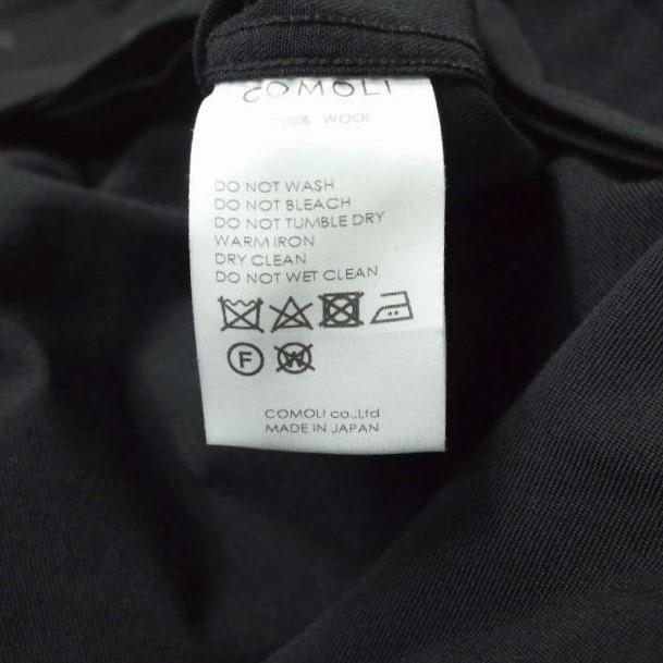 COMOLI コモリ 日本製 WOOL GABARDINE ALL IN ONE ウールギャバジン