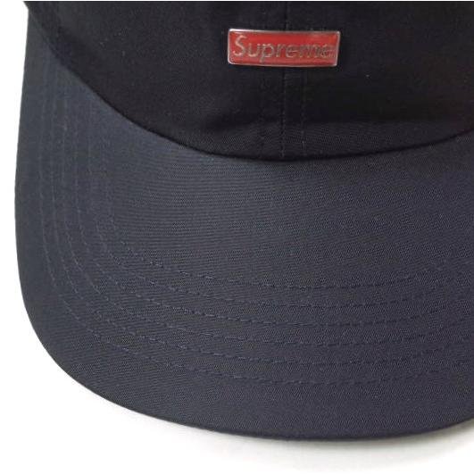 新品 SUPREME シュプリーム 23AW アメリカ製 Enamel Logo 6-Panel Cap
