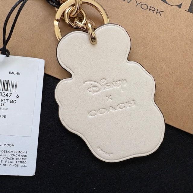 COACH（コーチ） x ディズニー コラボ ミッキーマウス キーホルダー
