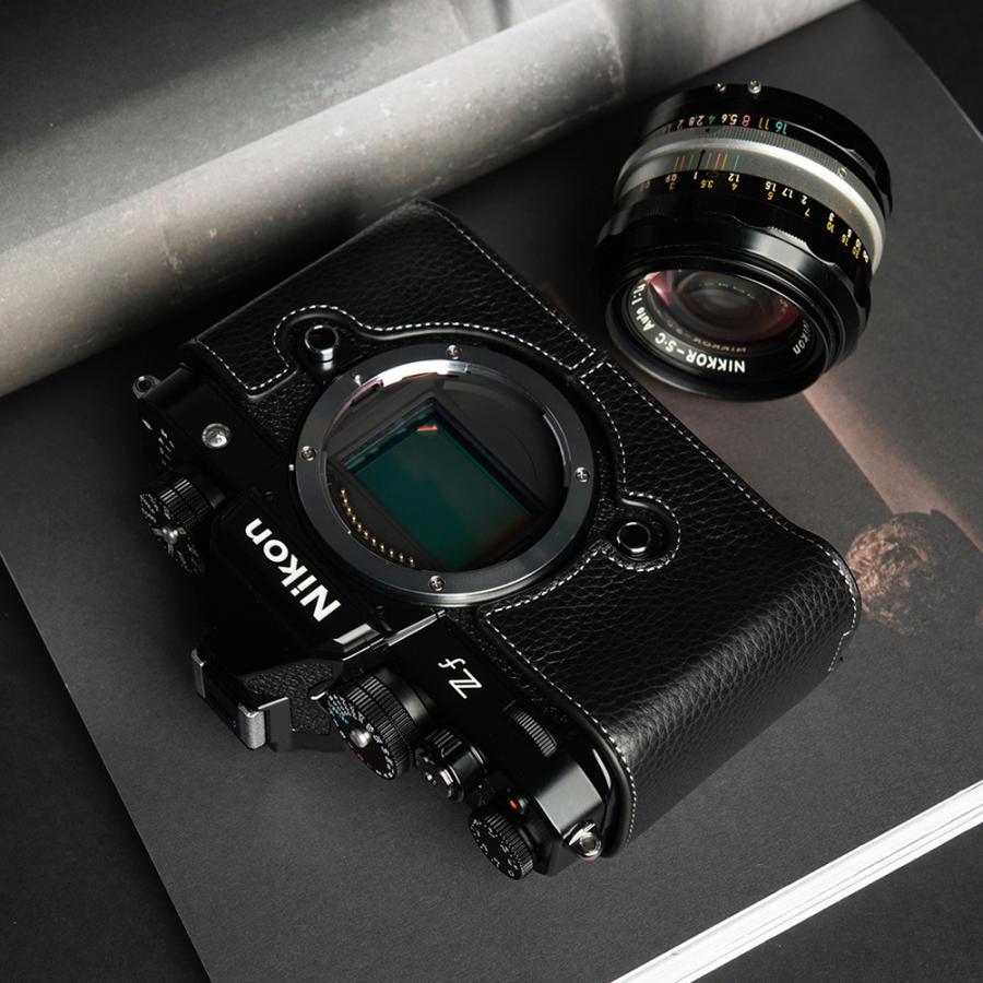 TP Original Nikon Zf 用 ボディーハーフケース ブラック ［国内正規品