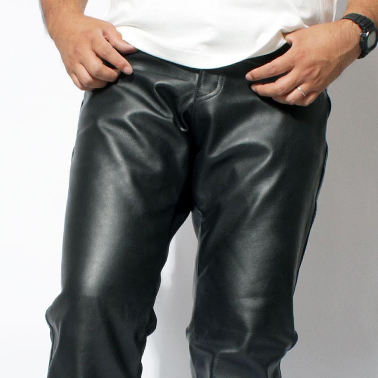 Schott N.Y.C（ショット） 大きいサイズ Schott ブーツカット レザー