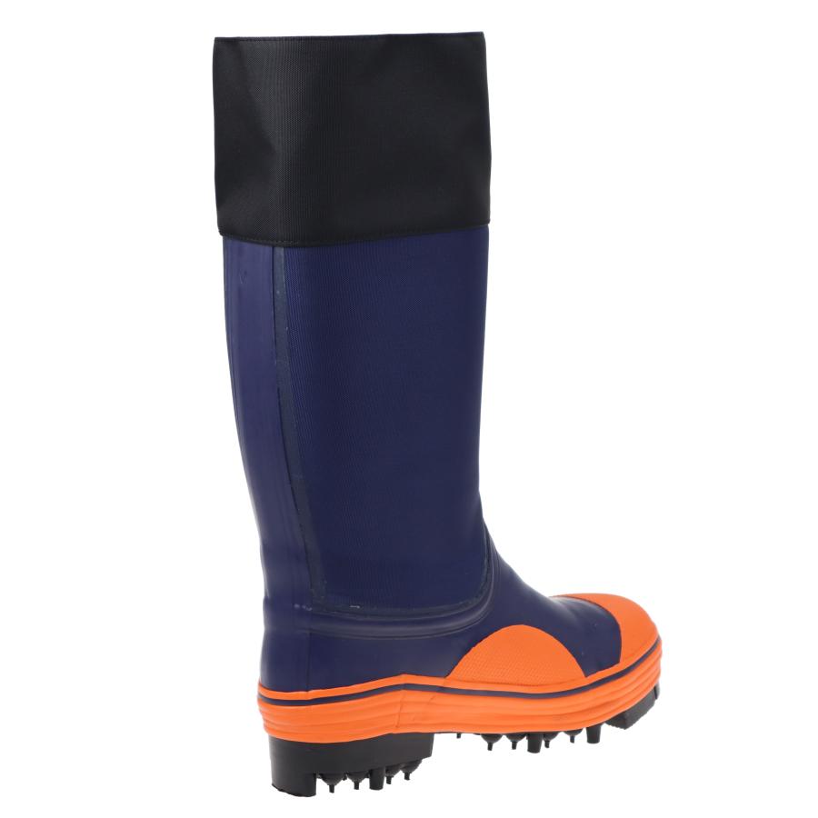 杣 日本製 ミツウマ メンズ スパイクブーツ 山林用 安全長靴 鋼鉄製先