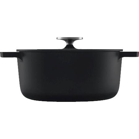 無水調理鍋 Leggiero(レジェロ) 22cm ブラック リンナイ RBO-MN22(MB