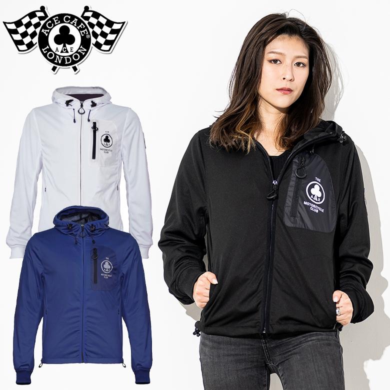 決算セール！レディースバイクジャケット プロテクター付き 春夏 ACE