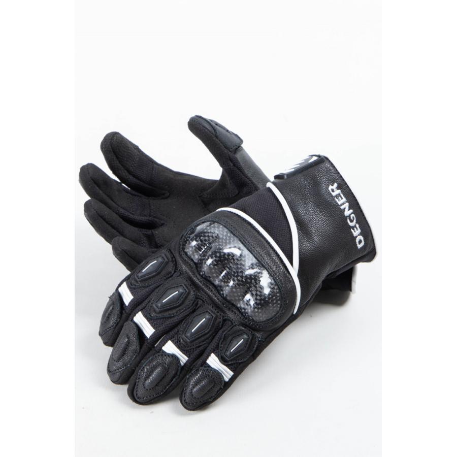 レディースバイクグローブ女性用 カーボンプロテクター スマホ対応