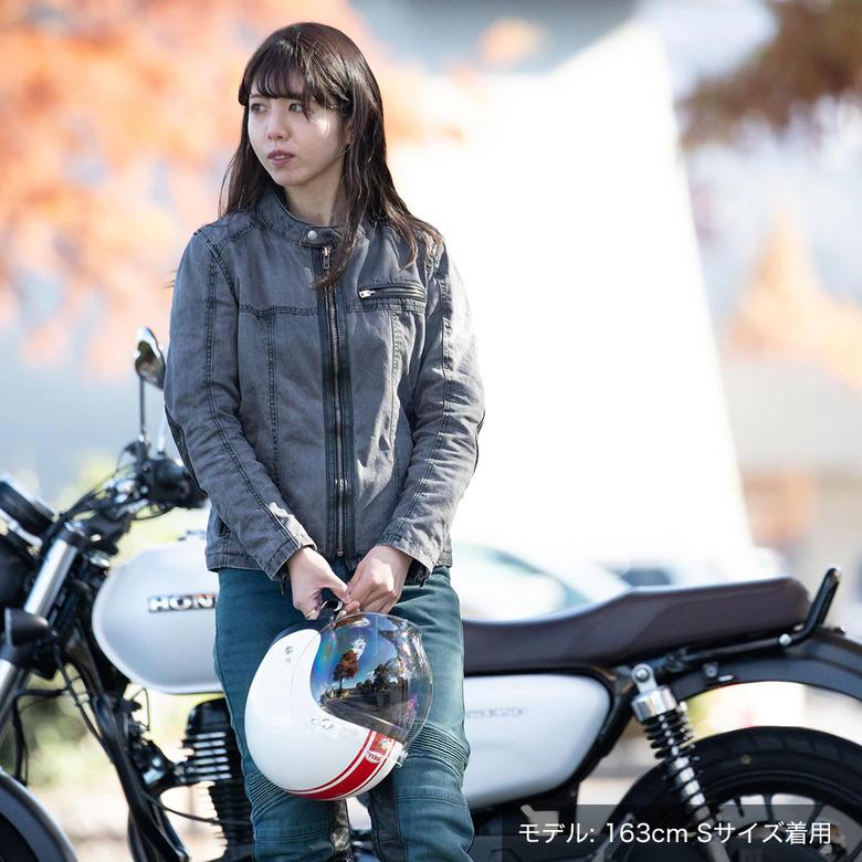 レディースバイクジャケット DEGNER デグナー レディーステキスタイル