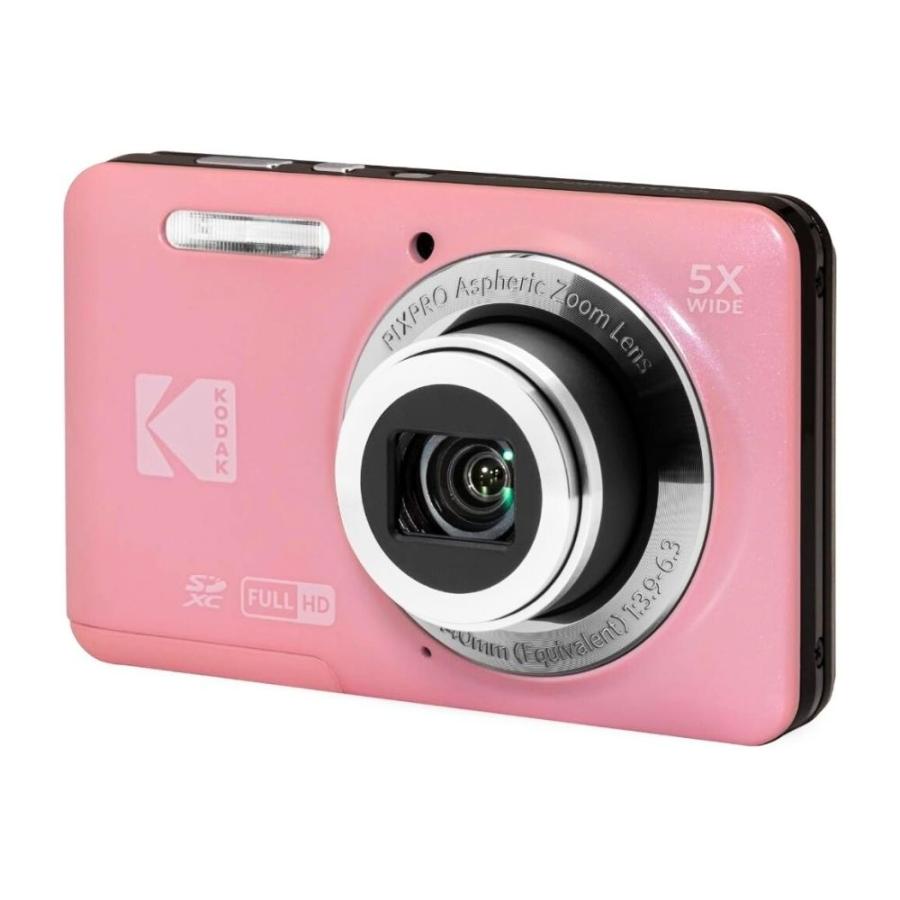 PIXPRO 【保証＋特典あり】Kodak FZ55 ピンク シルバー ブルー レッド