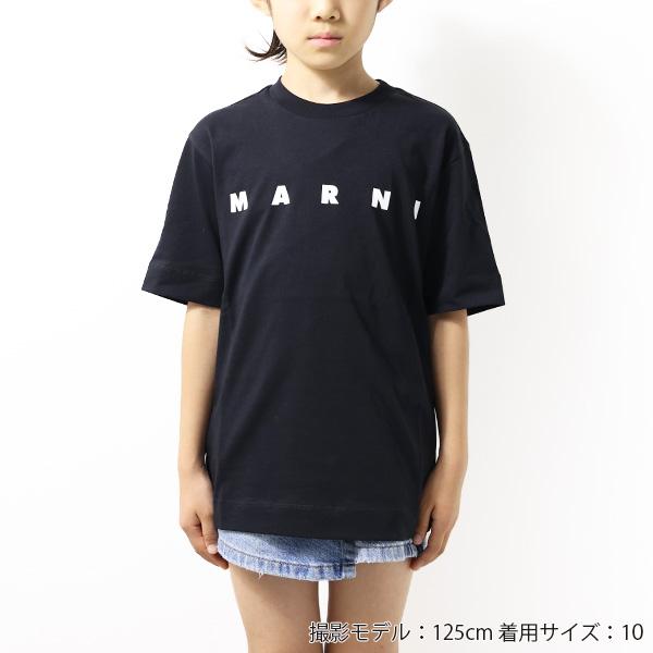 MARNI（マルニ） LOGO T-SHIRT Tシャツ 半袖 クルーネック ロゴT