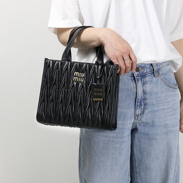 miu miu（ミュウミュウ） Matelasse Tote Bag トートバッグ ショルダー