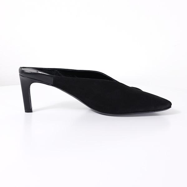 JIL SANDER（ジルサンダー） Square Toe Leather Mules サンダル