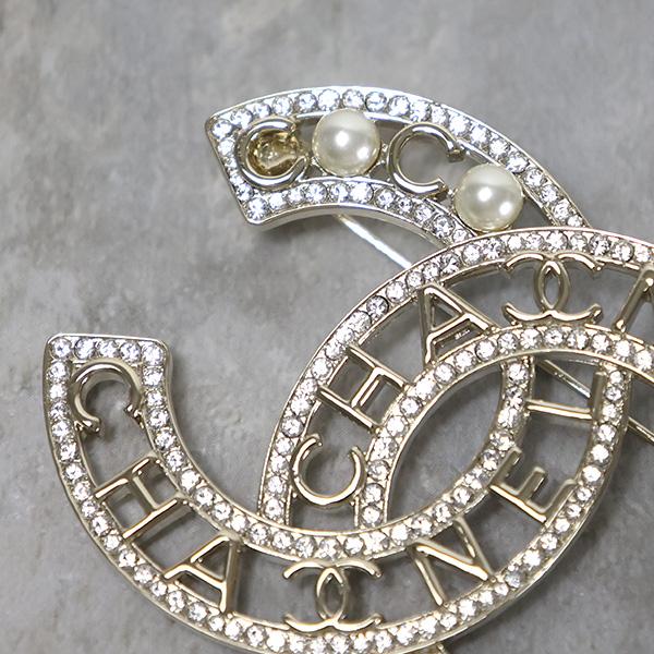 CHANEL（シャネル） COCO LOGO BROOCH ココマーク ブローチ メタル