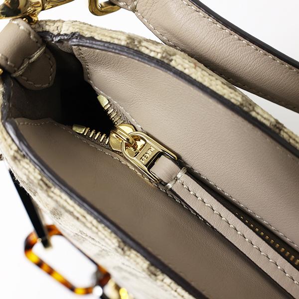 FENDI（フェンディ） O Lock Zip Shoulder Bag ハンドバッグ