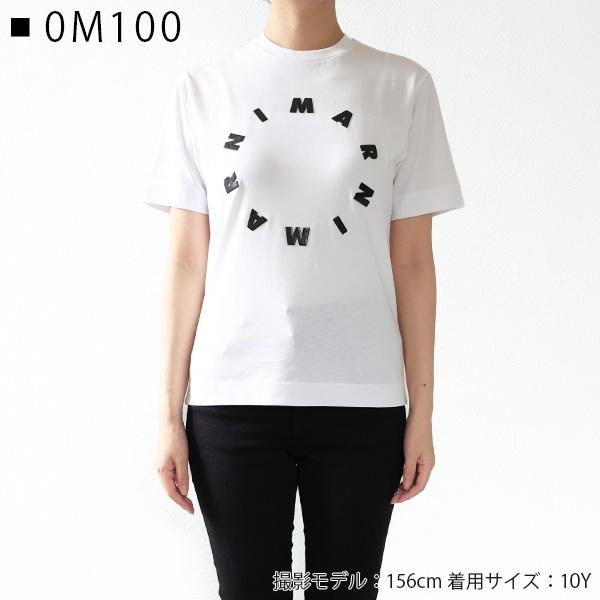 MARNI（マルニ） Circle Logo T-Shirts Tシャツ 半袖 カットソー ロゴT