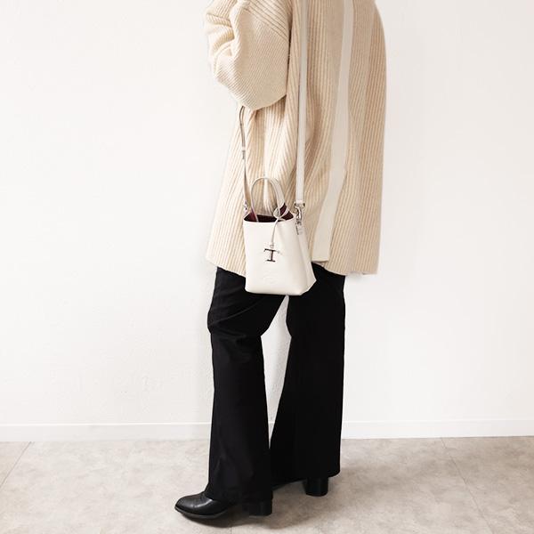 TOD'S（トッズ） Micro T Timeless Shoulder Bag マイクロ Tタイムレス