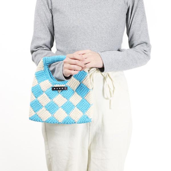 MARNI（マルニ） DIAMOND CROCHET BAGS クロシェバッグ ハンドバッグ