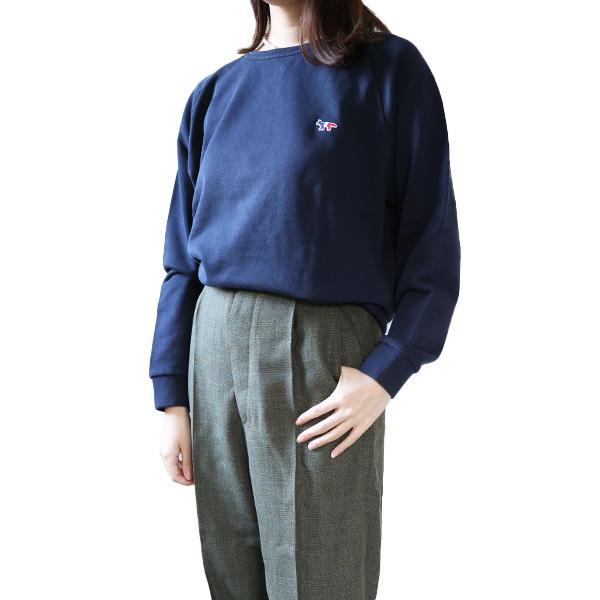 MAISON KITSUNE（メゾン キツネ） Tricolor Fox Patch Sweatshirts