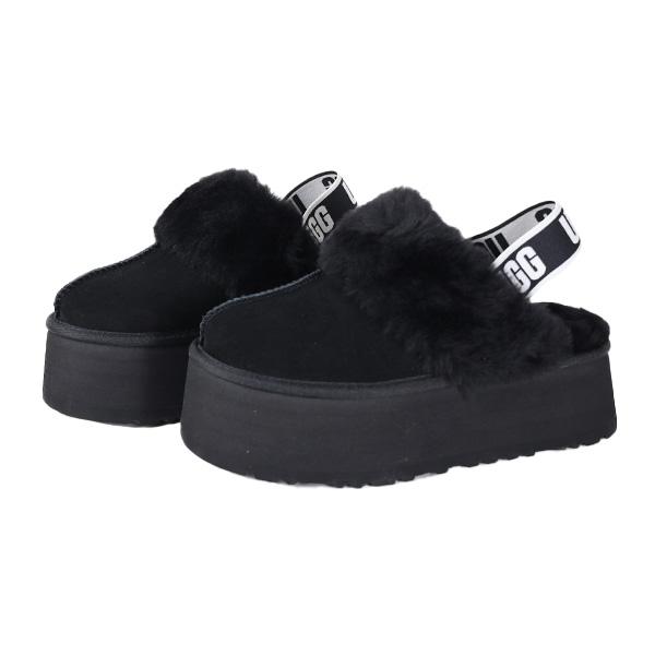 UGG（アグ） W FUNKETTE ファンケット スリッポン ムートンブーツ 厚底