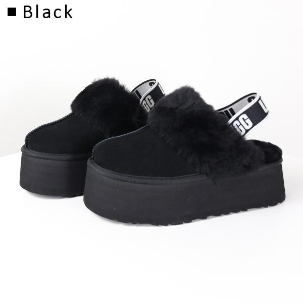 UGG（アグ） W FUNKETTE ファンケット スリッポン ムートンブーツ 厚底