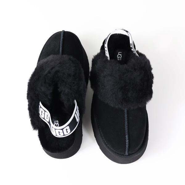 UGG（アグ） W FUNKETTE ファンケット スリッポン ムートンブーツ 厚底