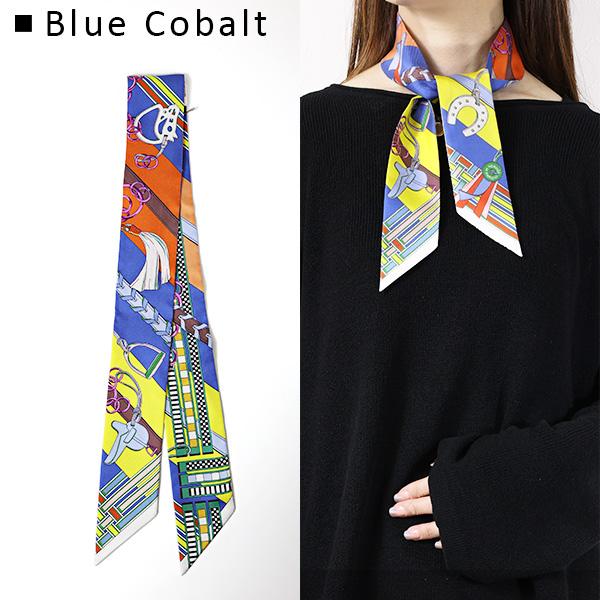 HERMES（エルメス） Twilly Scarf ツイリー スカーフ シルク100