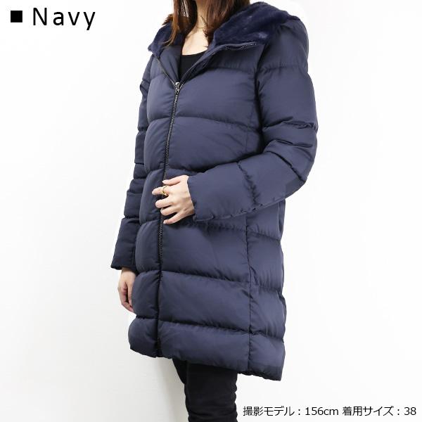 HERNO（ヘルノ） A-Shape Fur Down Jacket ダウンジャケット Aシェイプ