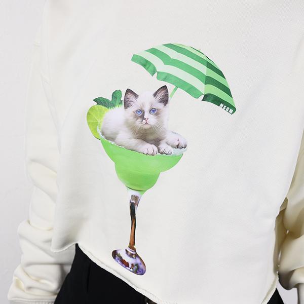 MSGM（エムエスジーエム） スウェットシャツ Cropped Sweatshirts