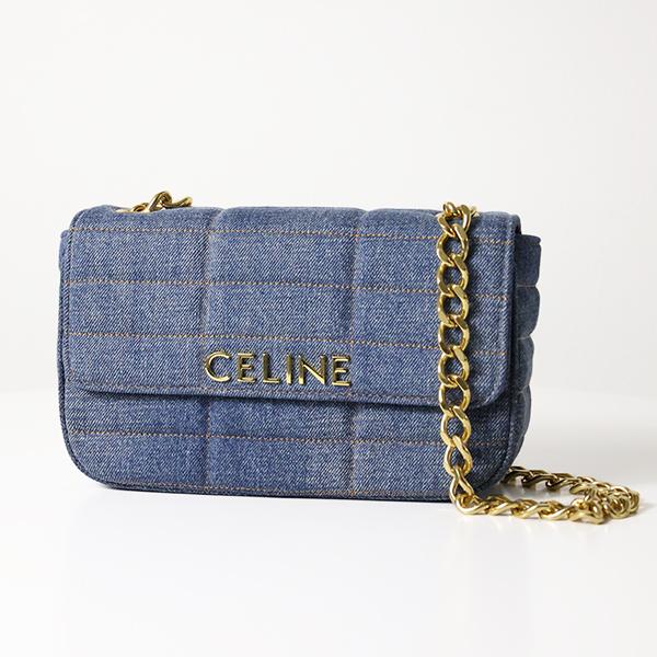 CELINE（セリーヌ） ショルダーバッグ Celine Logo Denim Chain