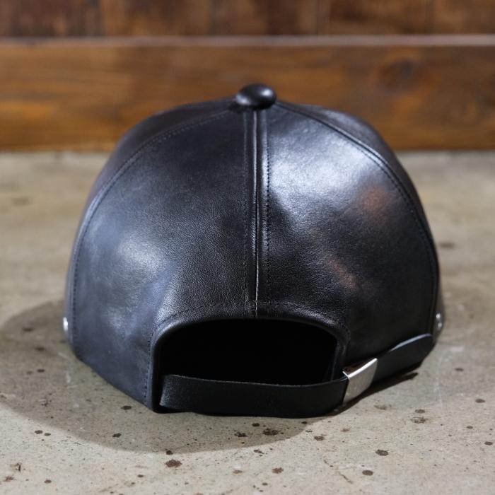 Mr.FATMAN ミスターファットマン【LEATHER CAP】レザーキャップ 茶芯