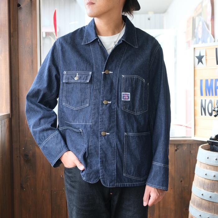 WORKERS ワーカーズ【SUPER BIG CAT Railroad Jacket】≪Indigo Denim