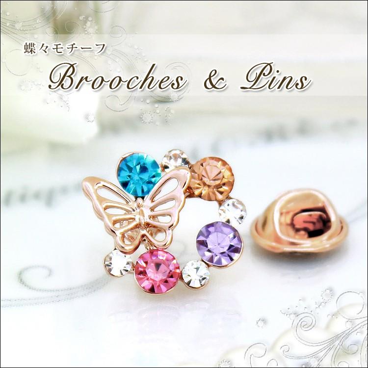 SWAROVSKI】ピンバッジ タックピン スワールデザイン 結び目 美品