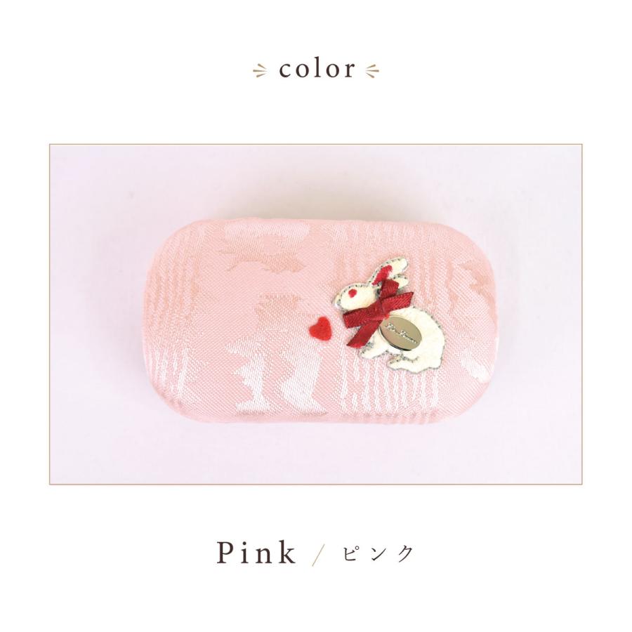 ソーイングセット ミニ 裁縫セット 携帯 うさぎ ブラック ピンク