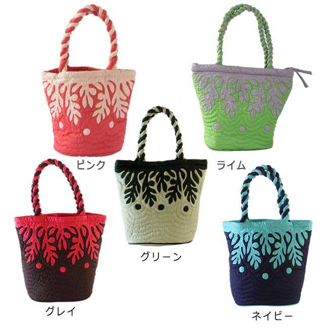 ハワイアンキルト ブレッドフルーツ ハワイアン キルト バッグ