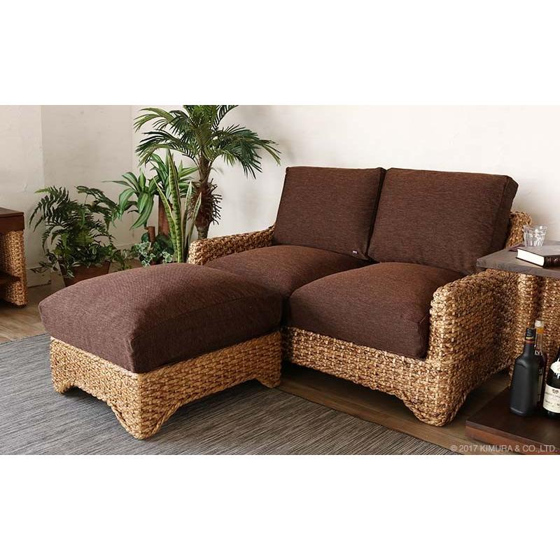 アジアン家具 エスニック オットマン ソファー フットチェア スツール