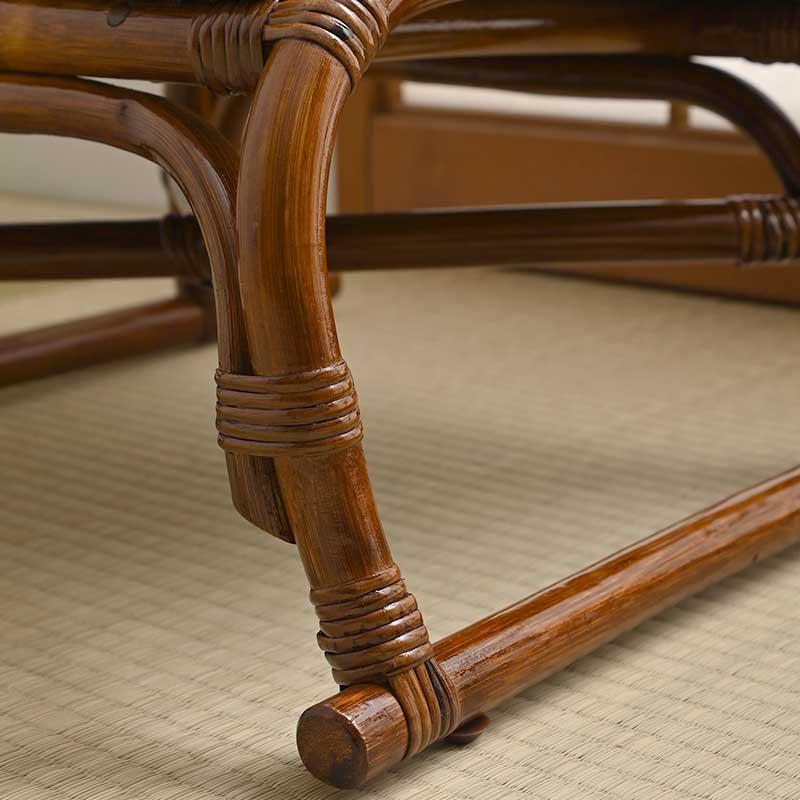 アウトレット品 アジアン家具 ラタン 座椅子 1脚 籐製 母の日 父の日