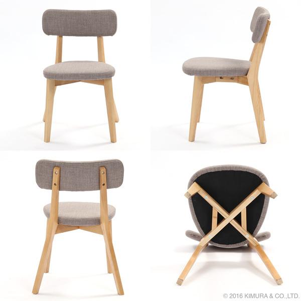 ダイニングチェア 2脚セット 北欧 おしゃれ クッション 木製 椅子 zago