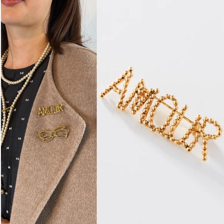 ADER.bijoux（アデル ビジュー） CUTSTEEL amour ブローチ : import
