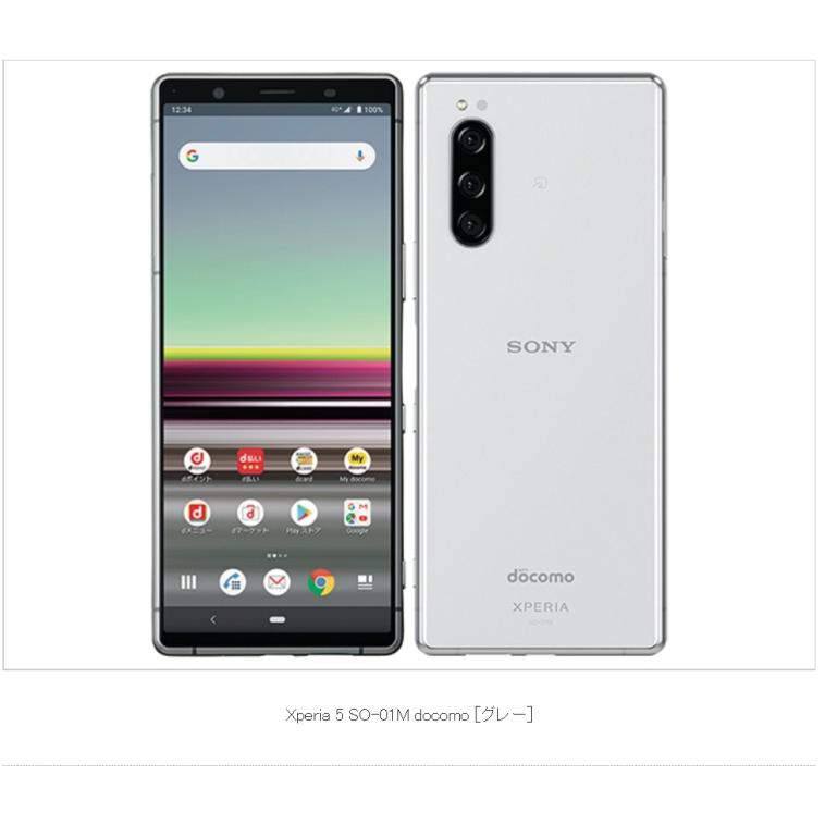 Xperia 【SIMロック解除済み】☆Bランク☆Docomo 5 SO-01M [グレー