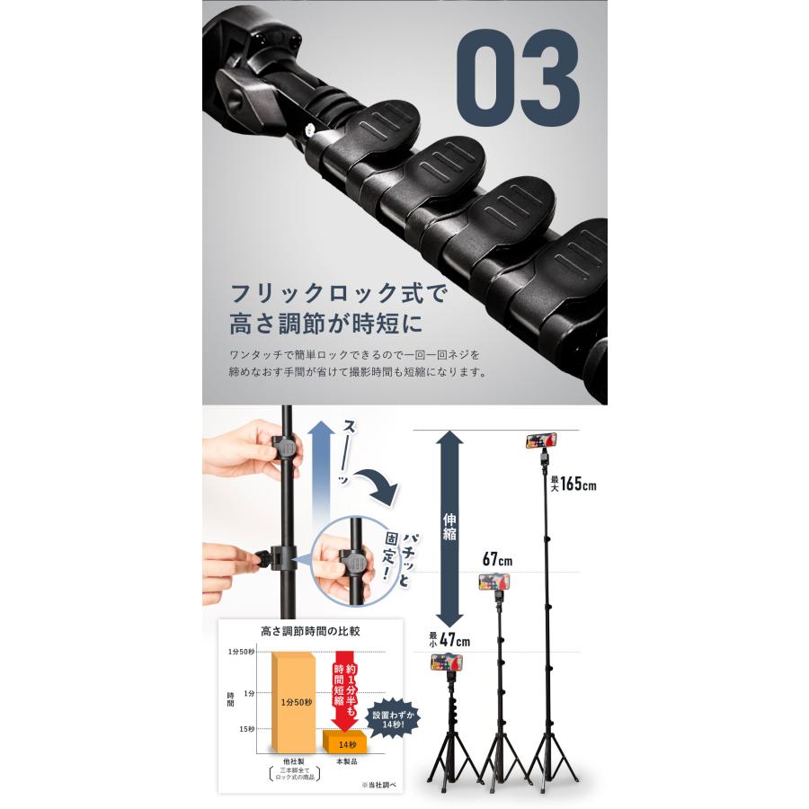 スマホ 三脚 マグネット式 スマホスタンド【lapset公式】マグネット